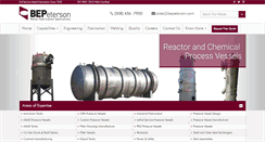Desktop Screenshot of bepeterson.com